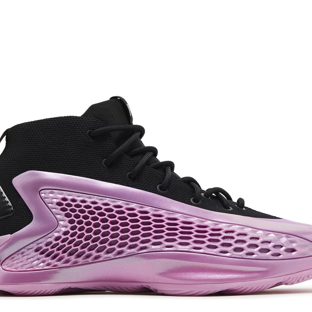 adidas Black and Pink Women's Athletic Shoes
